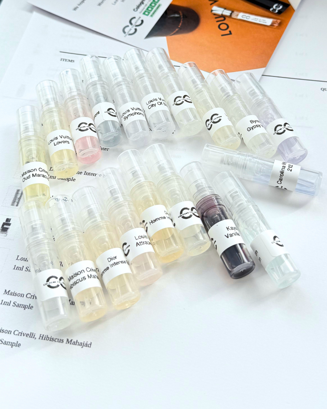 Cologne Collection | Authentic Fragrance Samples & Travel-Size Decants