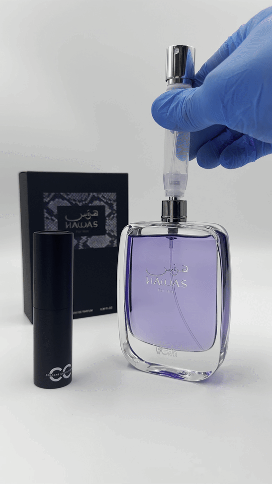 Refillable "Pump" Travel Perfume Atomiser